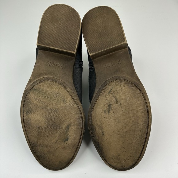 Kensie Women's Dark Gray Gerona Textured Suede Ankle Chelsea Boots US 8.5 - Picture 12 of 17